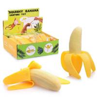 Игрушка-антистресс тянучка Банан 12/1