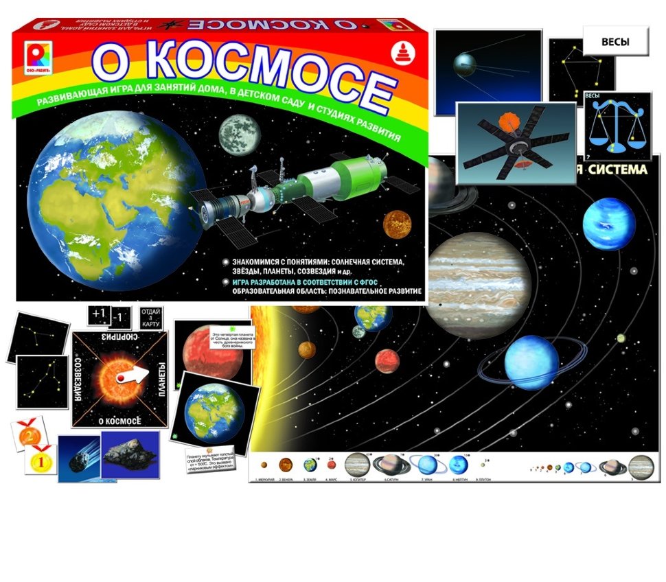 Игра настольная о Космосе