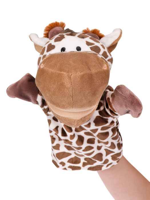 Мягкая игрушка на руку Жираф 28 см