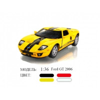 Машина металл  Ford GT в кор. Kinsmart