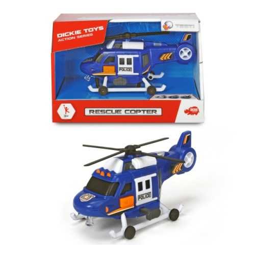 Вертолет спасательный  18 см свет звук Dickie Toys