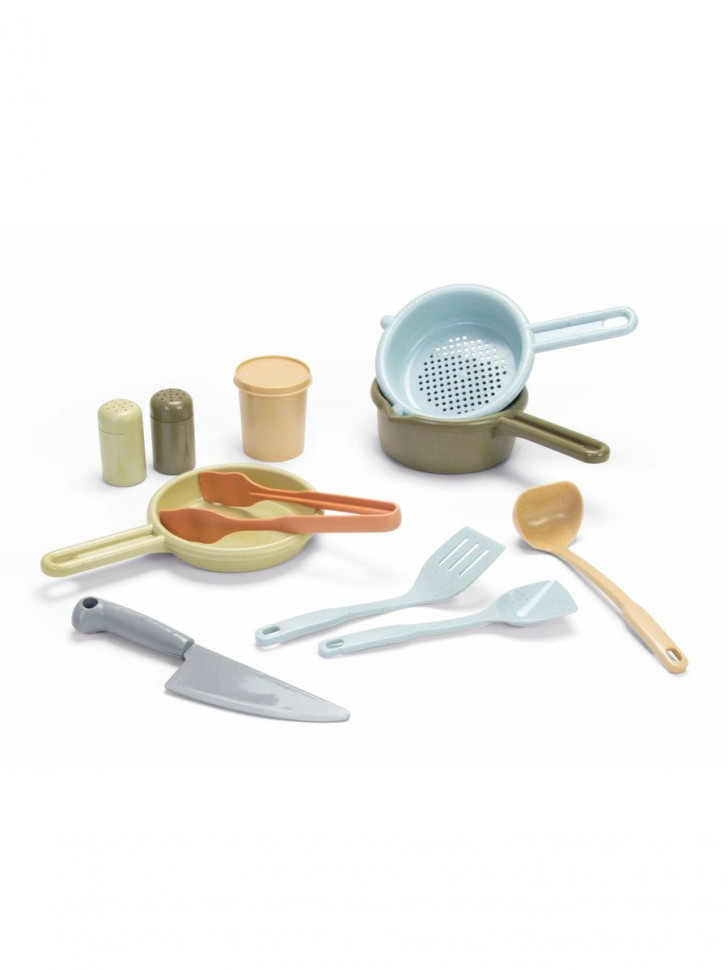 BIO-пластик Набор посуды для кухни (сахарный тростник)
