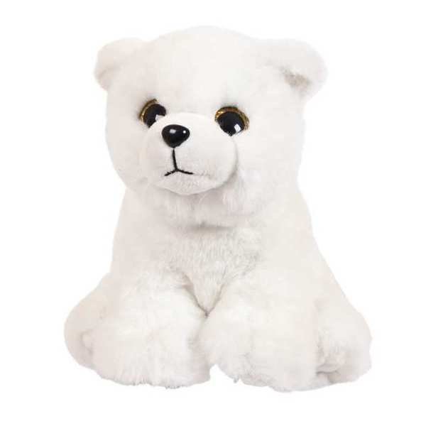 Медведь белый полярный, 15 см