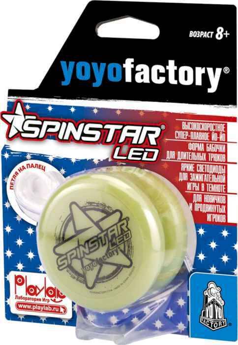 Йо-йо YoYoFactory SpinStar Двойной LED Йо-йо YoYoFactory SpinStar Двойной LED