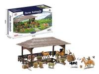 Игровой набор Ферма 8 фигурок+аксесс