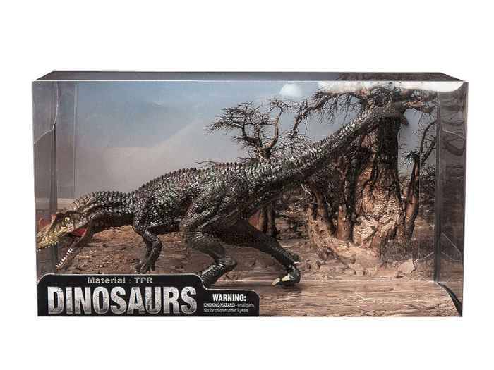 Фигурка динозавра Дилофозавр в коробке