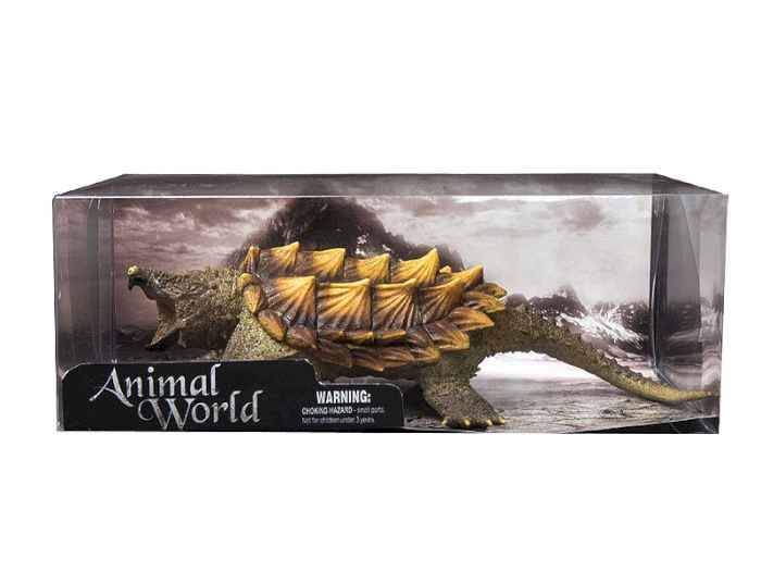 Фигурка динозавра Крокодиловая черепаха в коробке