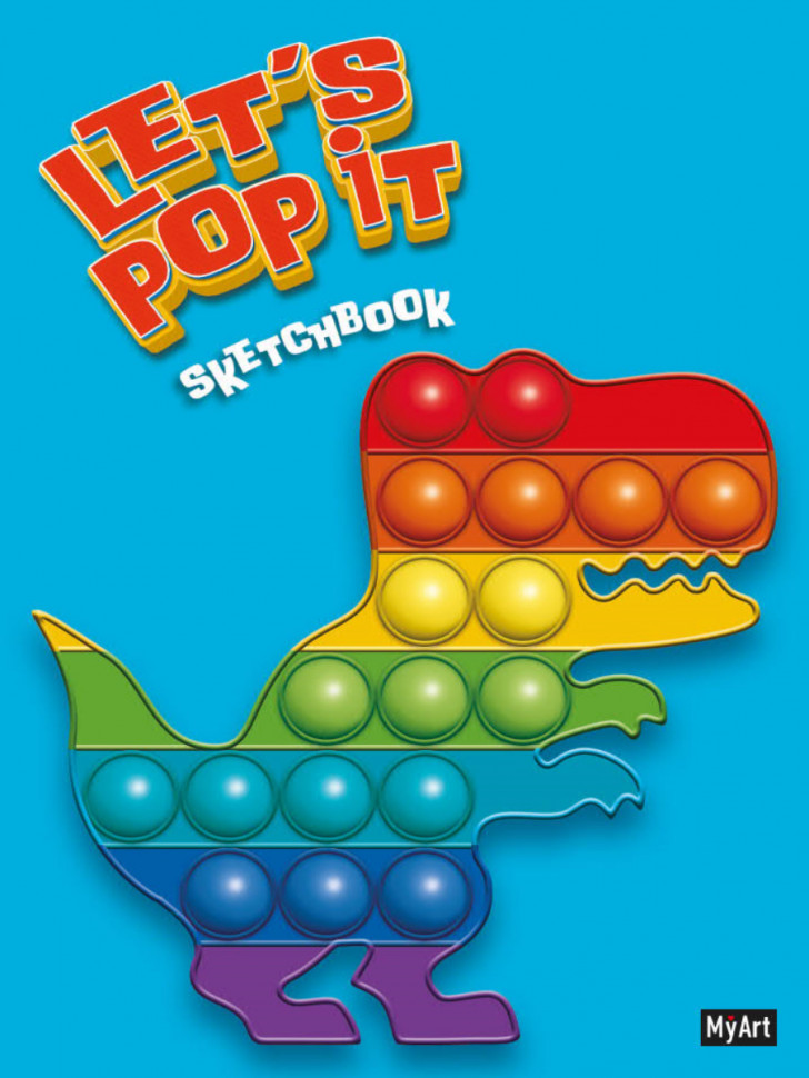 Скетчбук Let's Popit