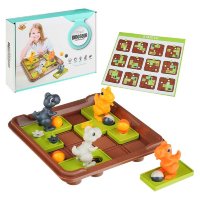 Игра Пятнашки Умные Динозаврики