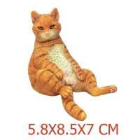Фигурка рыжий котик 8,5 см