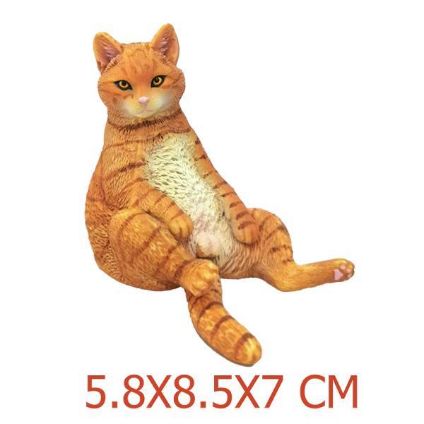 Фигурка рыжий котик 8,5 см