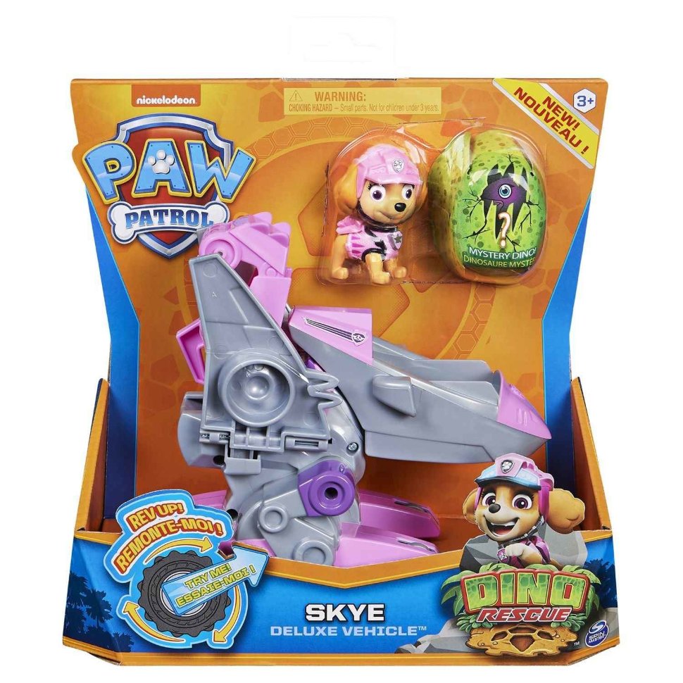 Paw Patrol Дино-миссия фигурка Скай с динозавром