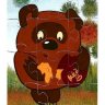 Пазл мягкий Винни Пух-2, 12 эл Пазл мягкий Винни Пух-2, 12 эл