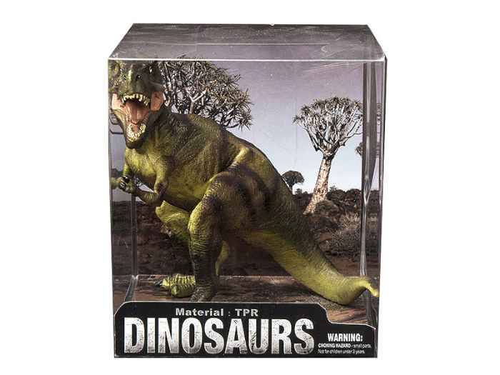 Фигурка динозавра Тираннозавр Рекс в коробке