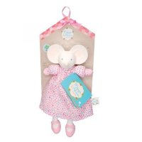 Мягконабивная игрушка с головой из натурального каучука мышка Meiya