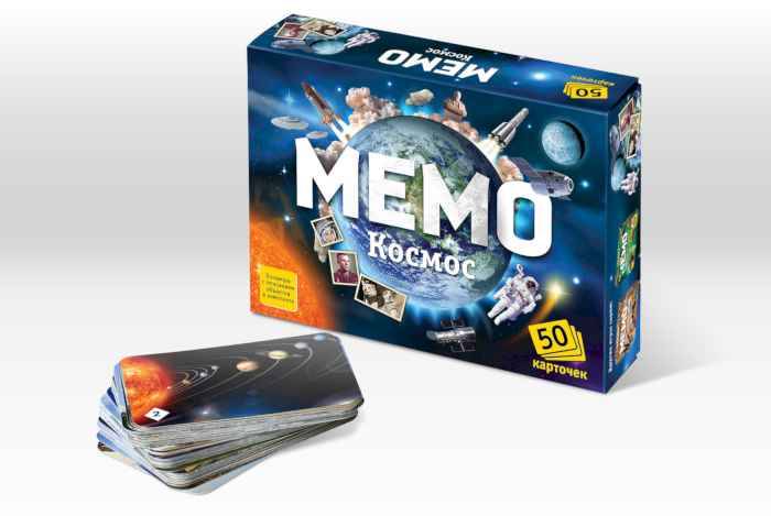 Мемо Космос (50 карточек) Мемо Космос (50 карточек)
