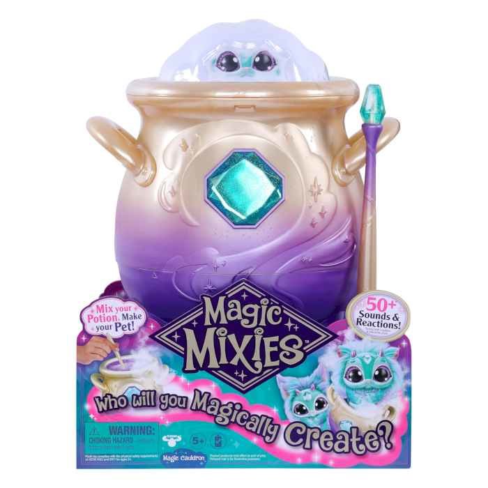 Игровой набор Волшебный котел бирюз интерактивный ТМ Magic Mixie