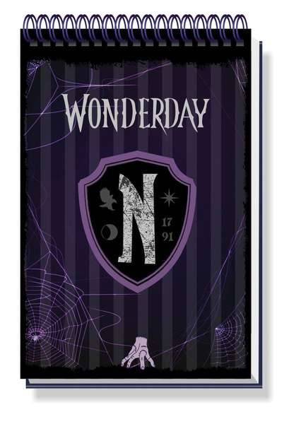 Блокнот для творчества с наклейками и татушками А5, Wonderday