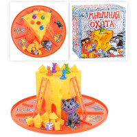 Игра настольная "Мышиная охота" 2-4 игрока