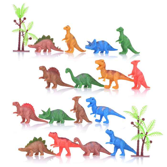 Набор диозавров в пакете