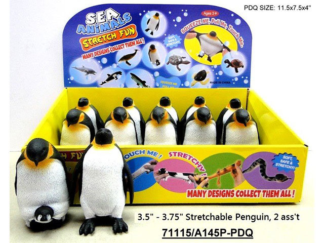Тянучка Пингвин 2 вида 8-9см 24шт бокс