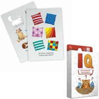 Игра настольная IQ Логический интеллект, 40 карточек 8*12 см