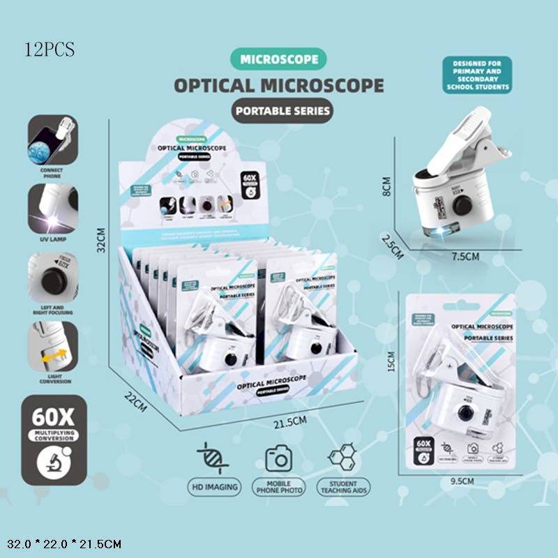 Микроскоп для телефона 60х (216)