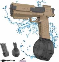 Водный пистолет электрический с USB, 2 обоймы