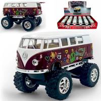 Машина металл 1962 Volkswagen Classical Бигфут, 1:36, 12/1