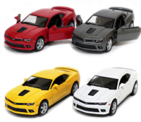 Машина металл 1:38 Chevrolet Camaro, металл, 12 шт/диспл, Kinsmart