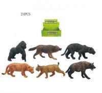 Фигурка Дикие животные Африки, 24 шт в коробке