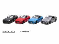 Машина металл BMW Z4, 1:34, 12/1