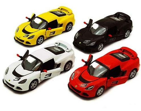 Машина металл 1:38 Lotus Exige S, 12 шт/диспл, Kinsmart