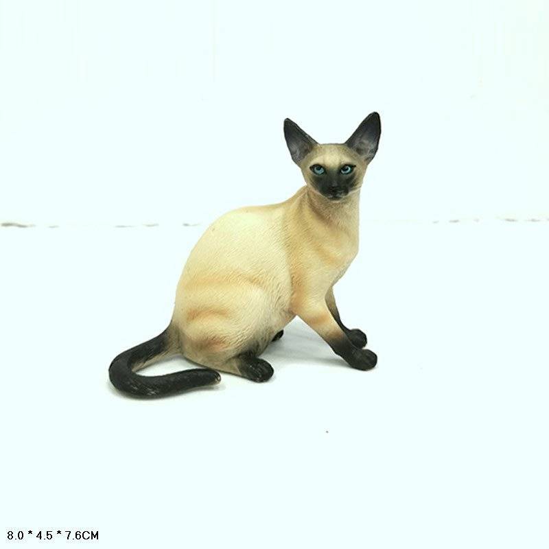 Фигурка Сиамская кошка сидяч 8 см