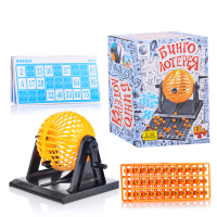 Игра настольная Бинго-лотерея в коробке уп 15x9x21см