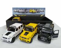 Модель 1:24 Mercedes G Тюнинг, металл, свет, звук