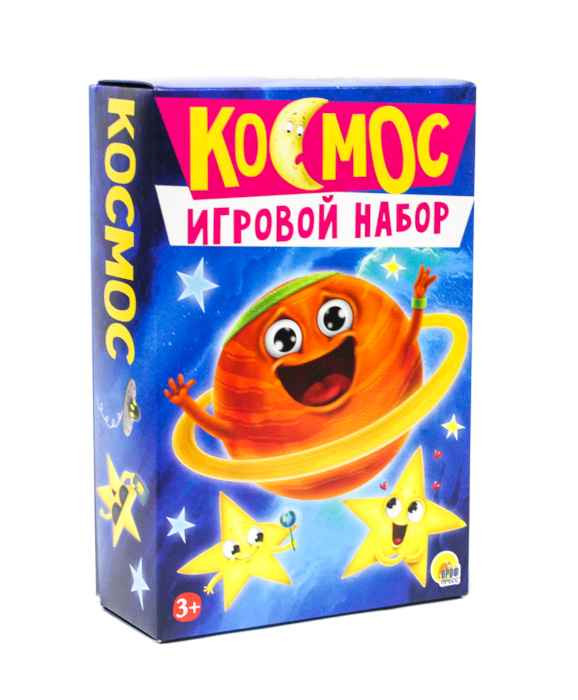 Игра настольная Космос, с мини-энциклопедией и карточками для викторины