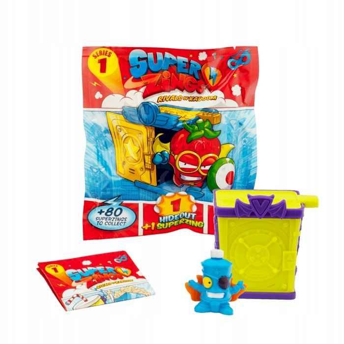 Фигурка SuperZings 1 серия. 1 фигурка + укрытие