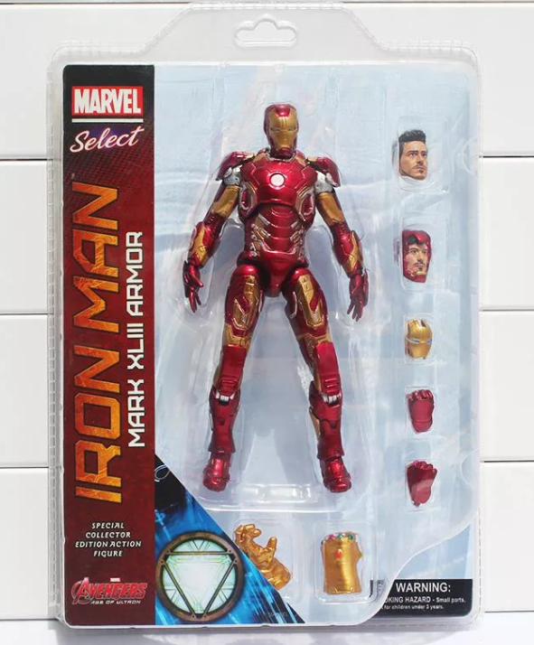 Фигурка Marvel Select Железный человек, MK43