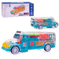 Игрушка со светящимися шестеренками Автобус