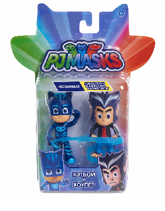 PJ masks Набор 2 фигурки Кэтбой и Хоулер, 8 см