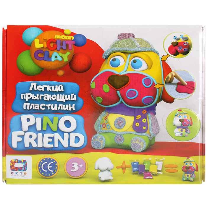 Пластилин Легкий прыгающий Фред
