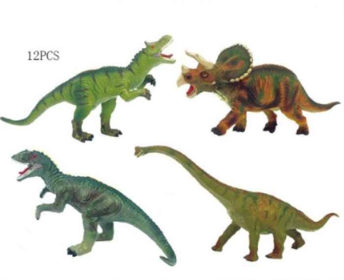 Фигурка динозавра большая в ассортименте 12шт бокс