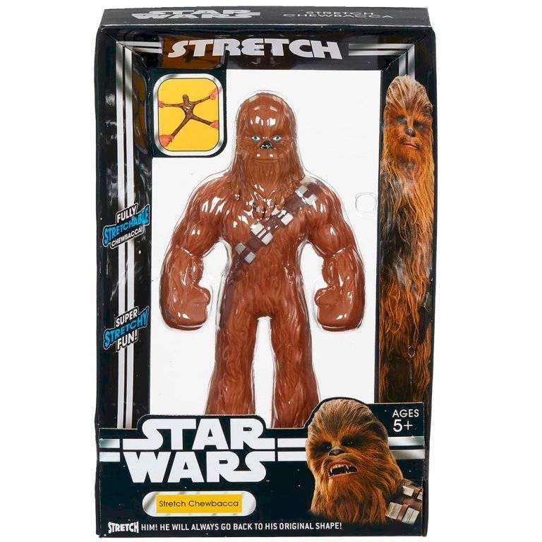 Stretch Тянущаяся фигурка Чубакка Чуи Звёздные Войны
