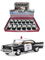 Машина металл Chevrolet Bel Air Police диспл/12