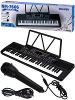 Синтезатор-пианино 61 клавиша, USB/батарейки, микрофон