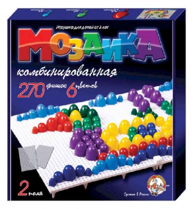 Мозаика d10, d15, d20/6 цв/270 эл/2 поля Мозаика d10, d15, d20/6 цв/270 эл/2 поля