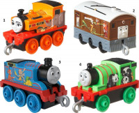 Thomas &amp; Friends Трек-мастер, паровозики c изображениями животных в асс