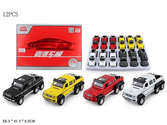 Машина металл. Mercedes, свет, звук, 12/1