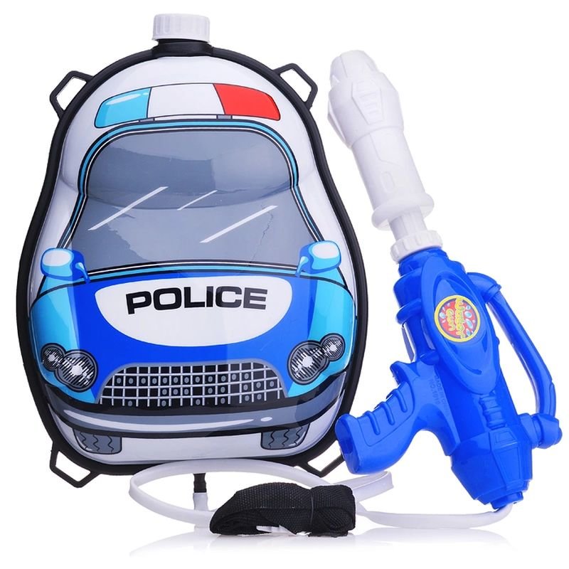 Детский водный пистолет бластер с рюкзаком для воды